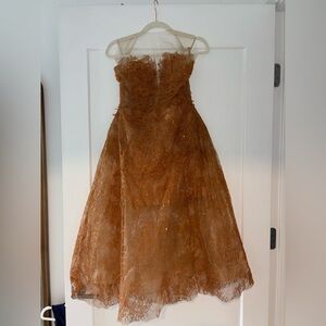 NWT Montsand Honey Beaded Lace Dress